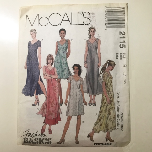 McCall's Dress Patterns - Picture 7 of 10
